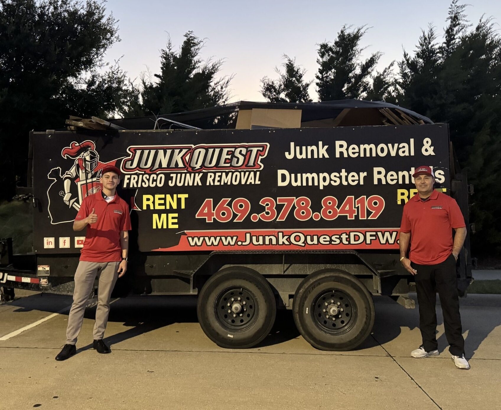 Same-Day Junk Removal in Frisco, TX | Junk Quest