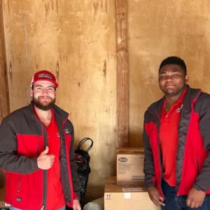 Junk Quest Removal team assisting with sorting during an estate cleanout in North Dallas