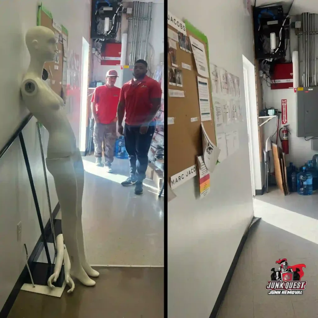 Before & After Commercial Cleanout | Marc Jacobs Allen Premium Outlets