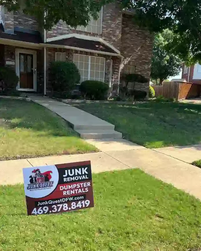 A clean, clutter-free property after a Junk Quest cleanout service in Prosper, TX.