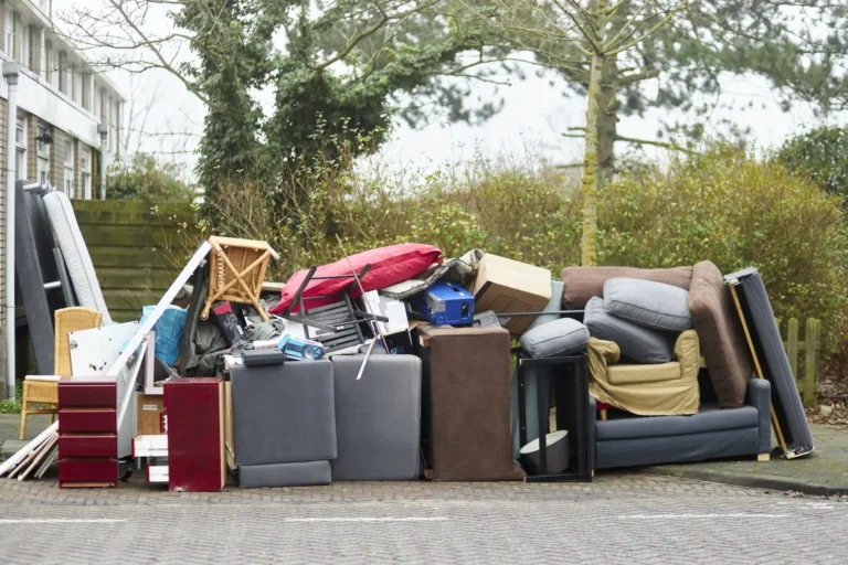 Junk Quest crew providing junk removal services in the Dallas area, including Melissa, TX.